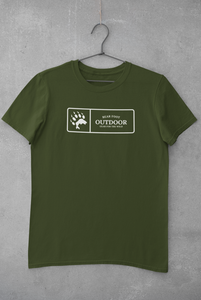 Bear Foot Outdoor Badge T-Shirt